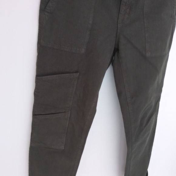 Parker Smith Army Green Cargo jeans Size 29/8 - Picture 3 of 7